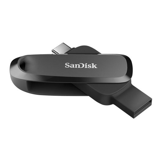 Externer Speicher USB-A 3.2 / USB-C SanDisk Phone Drive, 128Gb, Wiederverpackt SDDDC6-128G-G46