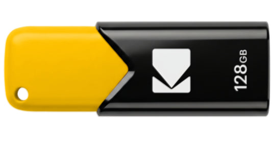 Memoria Esterna USB-A 3.2 Kodak B110S Click Easy, 128Gb EKMMD128GB113S