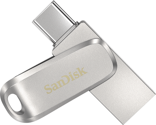 Memoria Esterna USB-A 3.2 / USB-C SanDisk Ultra Luxe Dual Drive, 32Gb SDDDC4-032G-G46