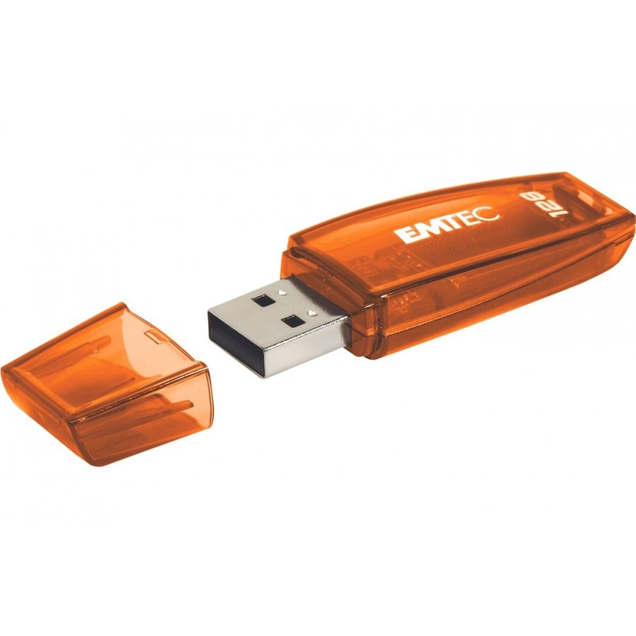Memoria Esterna USB-A Emtec C410 Color Mix, 128Gb ECMMD128G2C
