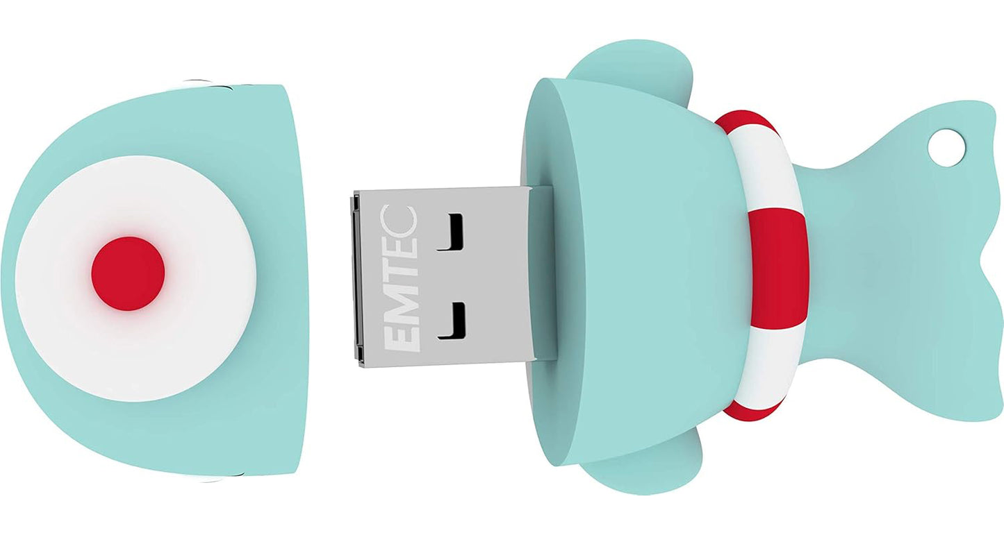 Mémoire Externe USB-A Emtec M337 Whale, 16Gb ECMMD16GM337