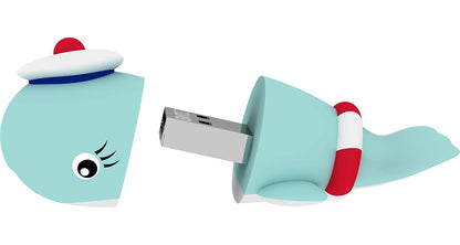 Mémoire Externe USB-A Emtec M337 Whale, 16Gb ECMMD16GM337