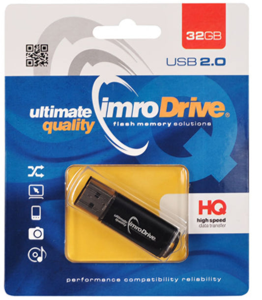 Mémoire Externe USB-A Imro, 32Gb