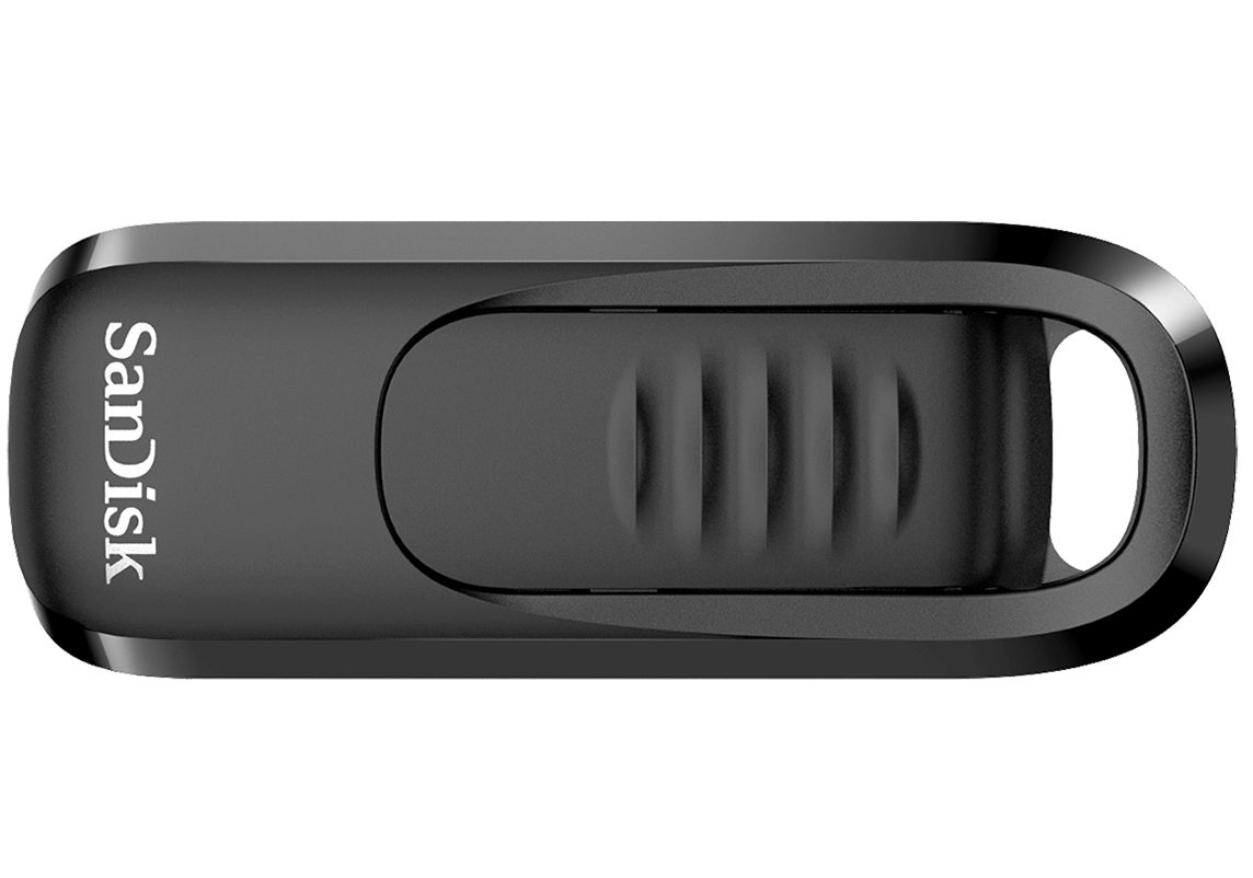 Externer USB-C Speicher SanDisk Ultra Slider, 128Gb SDCZ480-128G-G46