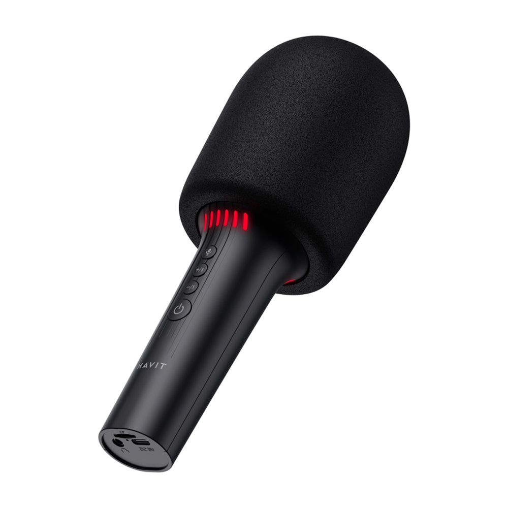 Microphone Bluetooth HAVIT SK851BT Karaoké, Noir