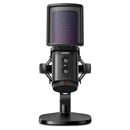 Microfono Cardioide UGREEN CM581 (65629), RGB, USB-C, 1.5m, Nero