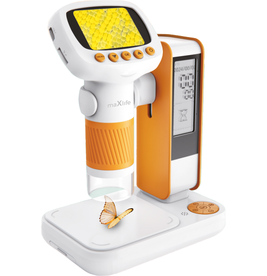 Microscopio MaXlife MXDM-200, Arancione