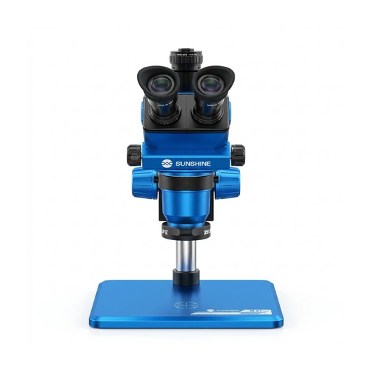 Microscopio Sunshine M8T Ultra, Blu