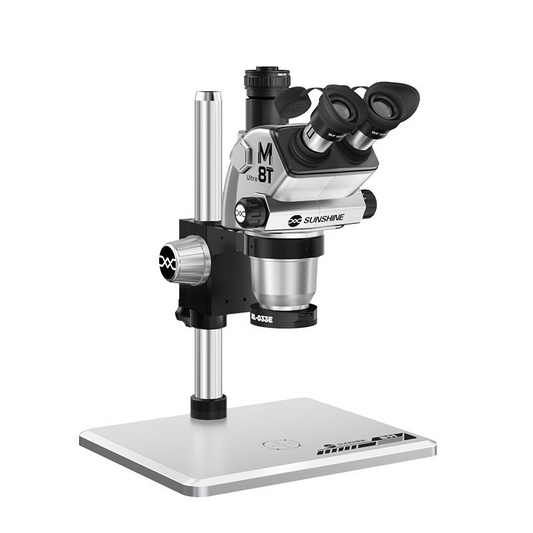 Microscope Sunshine M8T Ultra, Argenté