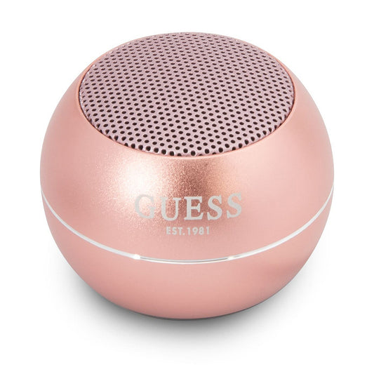 Cassa Portatile Bluetooth Guess, 3W, Rosa