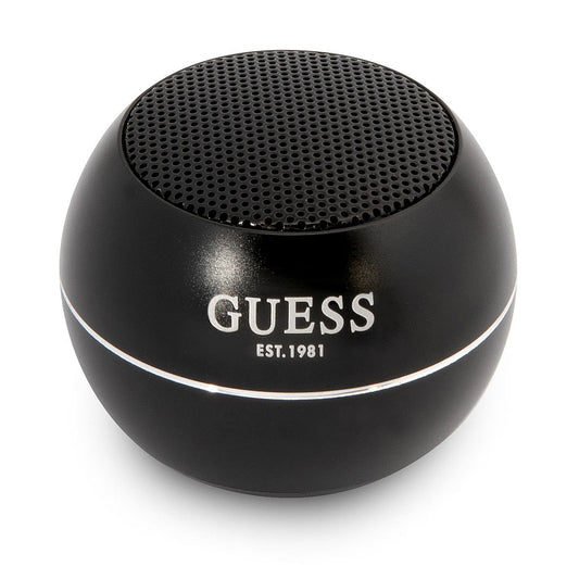 Cassa Portatile Bluetooth Guess, 3W, Nera