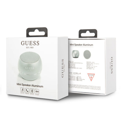 Tragbarer Bluetooth-Lautsprecher Guess, 3W, Silber
