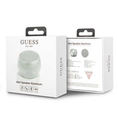 Tragbarer Bluetooth-Lautsprecher Guess, 3W, Silber