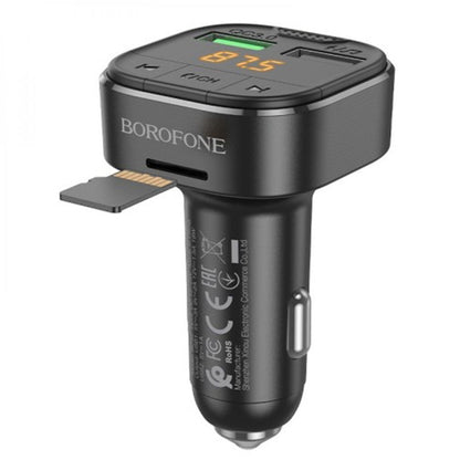 Modulateur FM Bluetooth Borofone BC43 Flash, 2 x USB-A - 1 x microSD