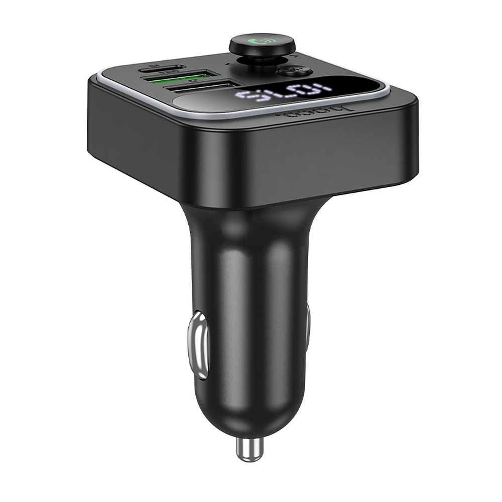 Modulateur FM Bluetooth HOCO E85, 2 x USB-A - 1 x USB-C