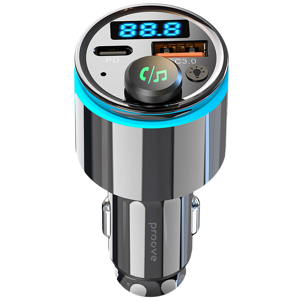 Modulateur FM Bluetooth Proove, 1 x USB-A - 1 x USB-C FMNX30110001