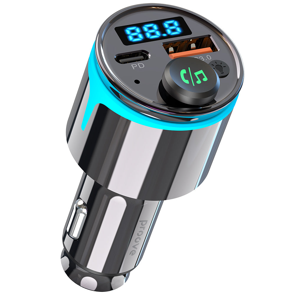 Modulateur FM Bluetooth Proove, 1 x USB-A - 1 x USB-C FMNX30110001
