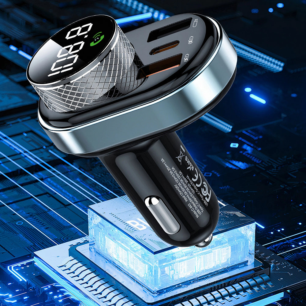 FM Bluetooth Modulator Proove, 2 x USB-A - 1 x USB-C - 1 x microSD FMSL30110001