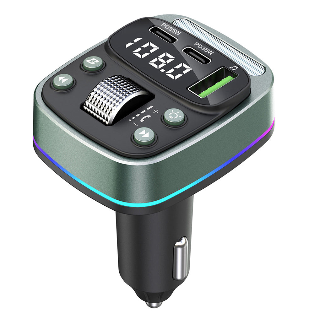 Modulatore FM Bluetooth Techsuit EchoDrive, 1 x USB-A - 2 x USB-C