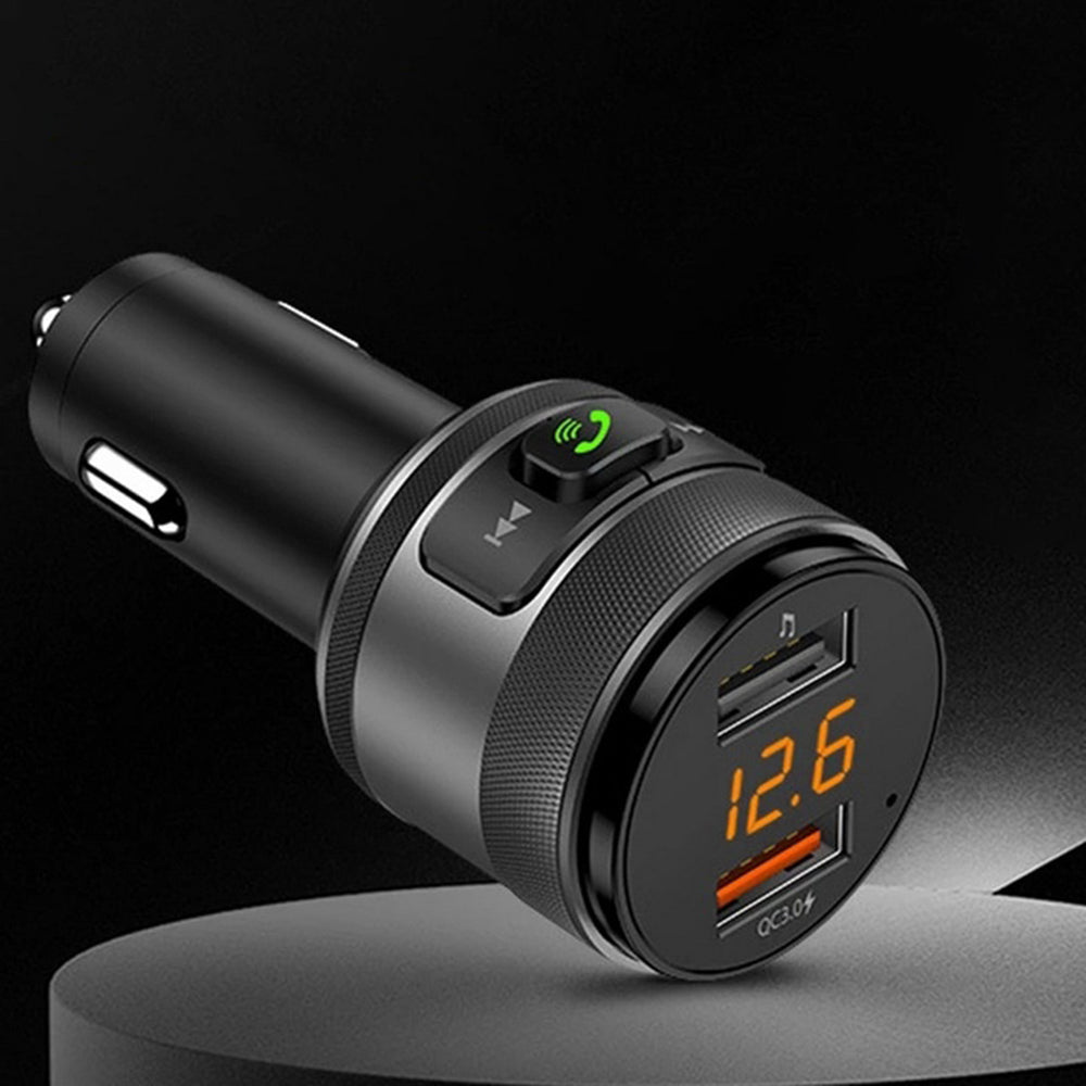 Modulateur FM Bluetooth Techsuit VoltTune, 2 x USB-A