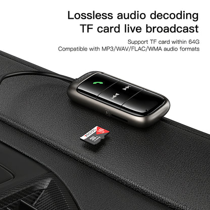 FM Bluetooth Modulator Yesido YAU32, 1 x 3,5 mm - 1 x microSD