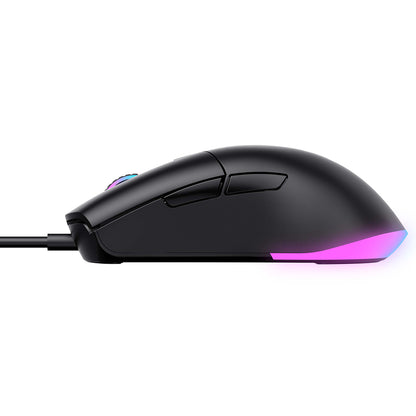 Mouse Gaming Cablato USB HAVIT MS1038, RGB, 1200DPI - 7200DPI, 1.6m, Nero