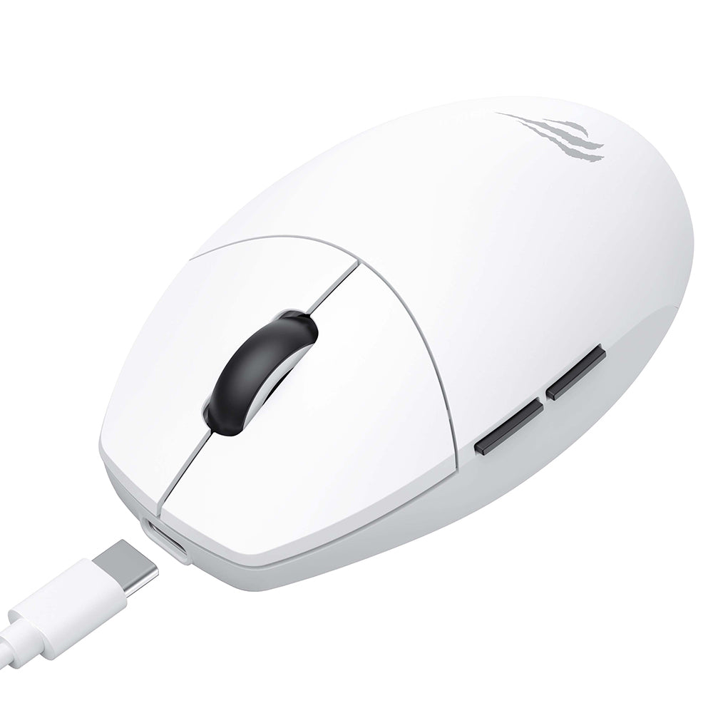 Souris Gaming Sans Fil HAVIT MS1039W, 800DPI - 7400DPI, Wi-Fi / Filaire, Blanc