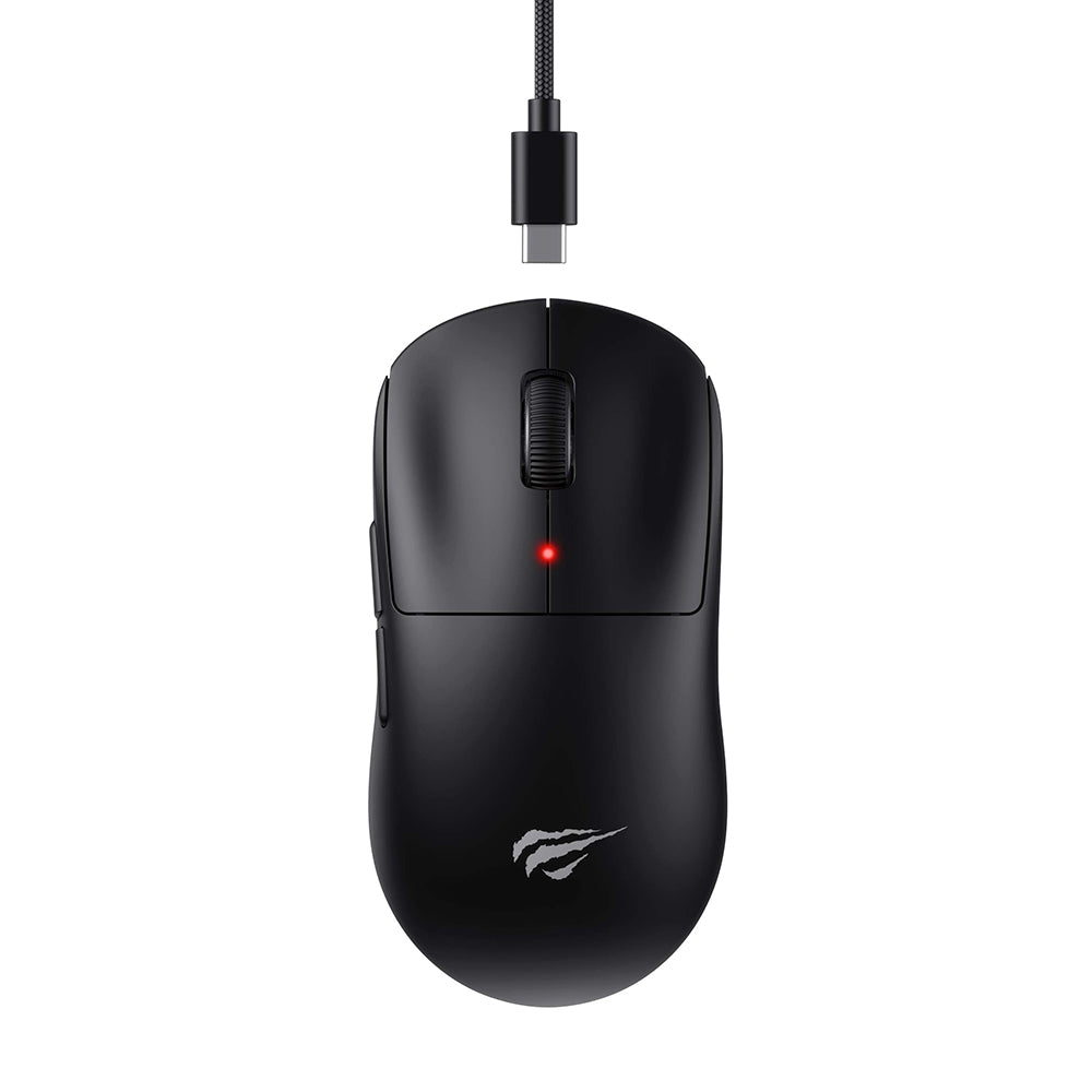Mouse Gaming Wireless HAVIT MS970WB Pro, 800DPI - 12000DPI, BT / Wi-Fi / Cablato, Nero
