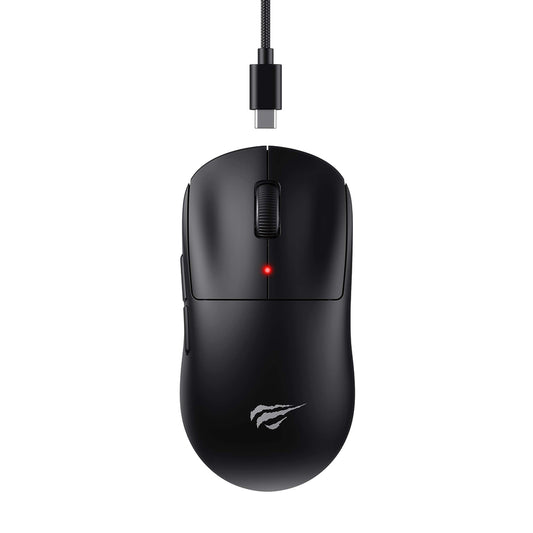 Souris Gaming Sans Fil HAVIT MS970WB Pro, 800DPI - 12000DPI, BT / Wi-Fi / Filaire, Noir