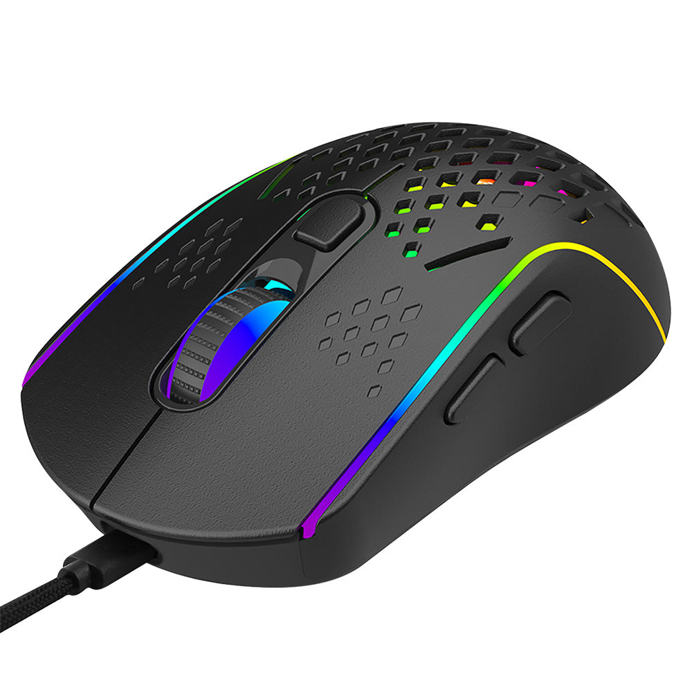 Souris Gaming Sans Fil Proove Buzz, RGB, 800DPI - 4800DPI, Noir WMBU00022401