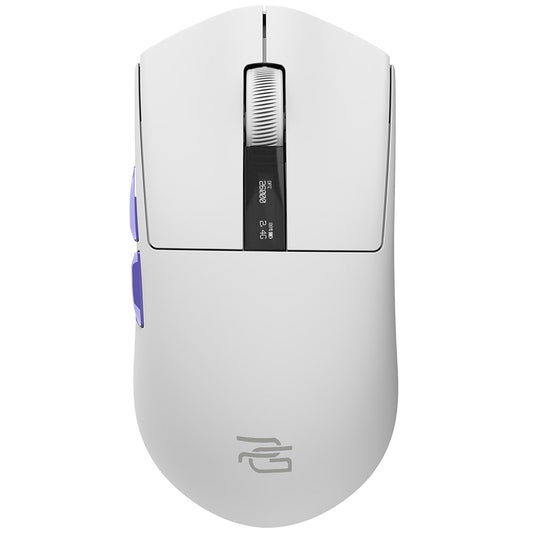 Gaming-Maus Wireless Proove Jester, 800DPI - 26000DPI, OLED-Display, Weiß WMJS00022002