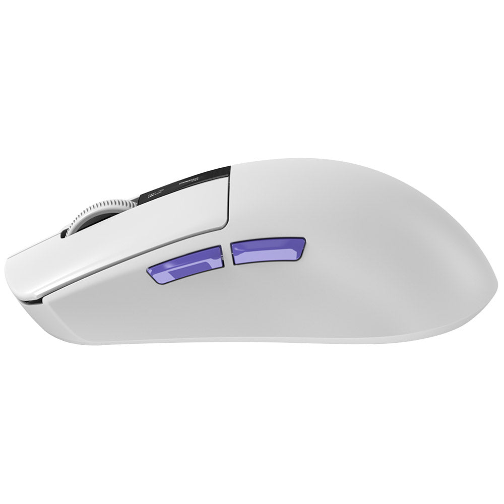 Souris Gaming Sans Fil Proove Jester, 800DPI - 26000DPI, Écran OLED, Blanc WMJS00022002