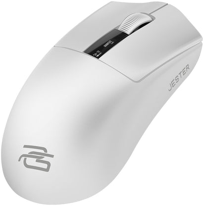 Souris Gaming Sans Fil Proove Jester, 800DPI - 26000DPI, Écran OLED, Blanc WMJS00022002