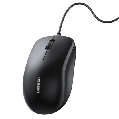 Mouse Wired USB UGREEN MU007, 1200DPI, 1.5m, Nero