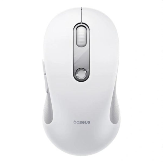 Souris sans fil Baseus F02, 4000DPI, BT / Wi-Fi, Blanc B0203202