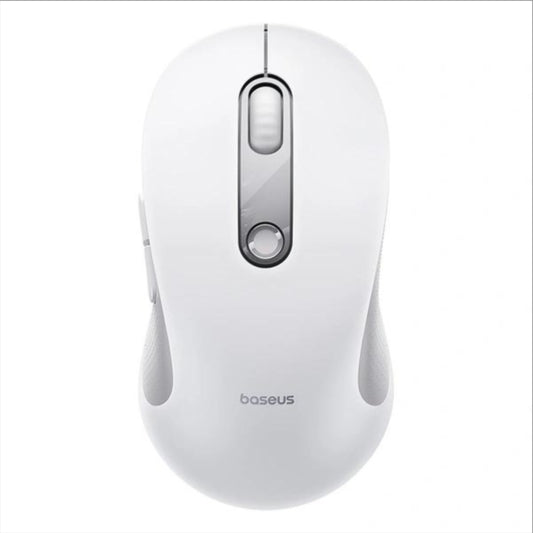 Souris sans fil Baseus F02, 1600DPI, BT / Wi-Fi, Blanc B0203302