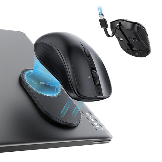 Souris sans fil ESR MagMouse, 800DPI - 4800DPI, BT / Wi-Fi, Noir