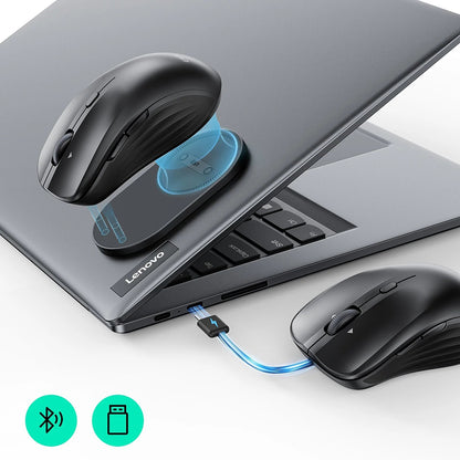 Souris sans fil ESR MagMouse, 800DPI - 4800DPI, Noir