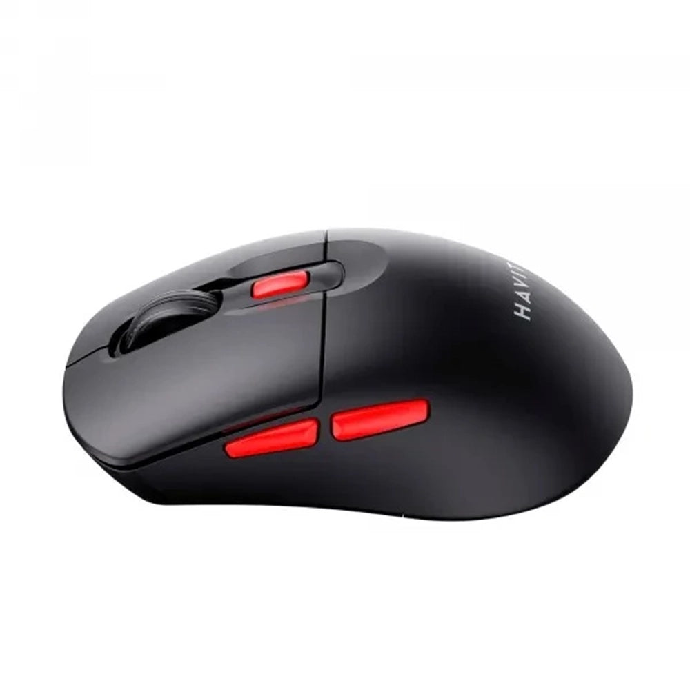 Wireless-Maus HAVIT MS59WB, 800DPI - 1600DPI, Schwarz Rot