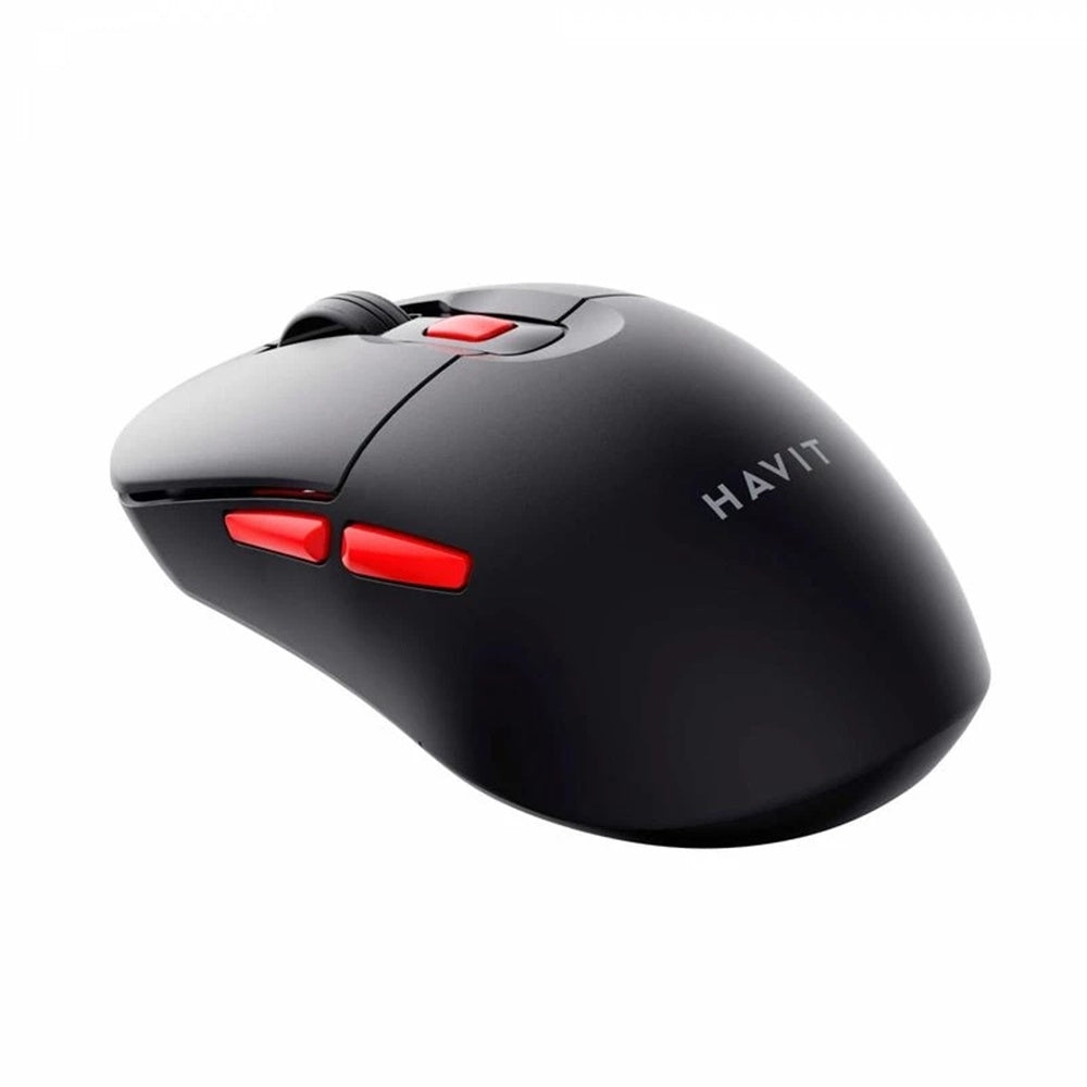 Wireless-Maus HAVIT MS59WB, 800DPI - 1600DPI, Schwarz Rot