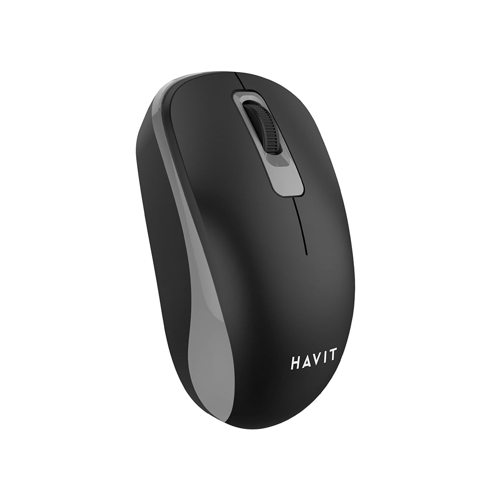 Wireless-Maus HAVIT MS626GT, 1200DPI, Schwarz Grau