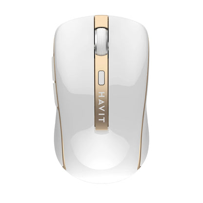 Souris sans fil HAVIT MS951GT, 1000DPI - 1600DPI, Blanc Doré