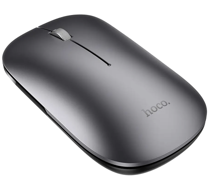 Mouse Wireless HOCO GM43, 1600DPI, BT / Wi-Fi, Grigio