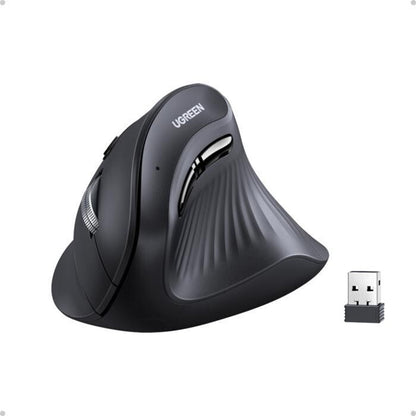 Mouse Wireless UGREEN MU008, 4000DPI, Nero