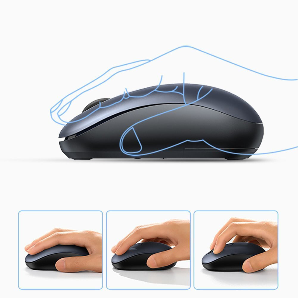 Wireless-Maus UGREEN MU105, 2400DPI, Marineblau