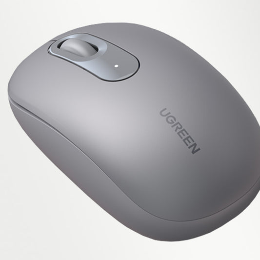 Mouse Wireless UGREEN MU105, 2400DPI, Grigio