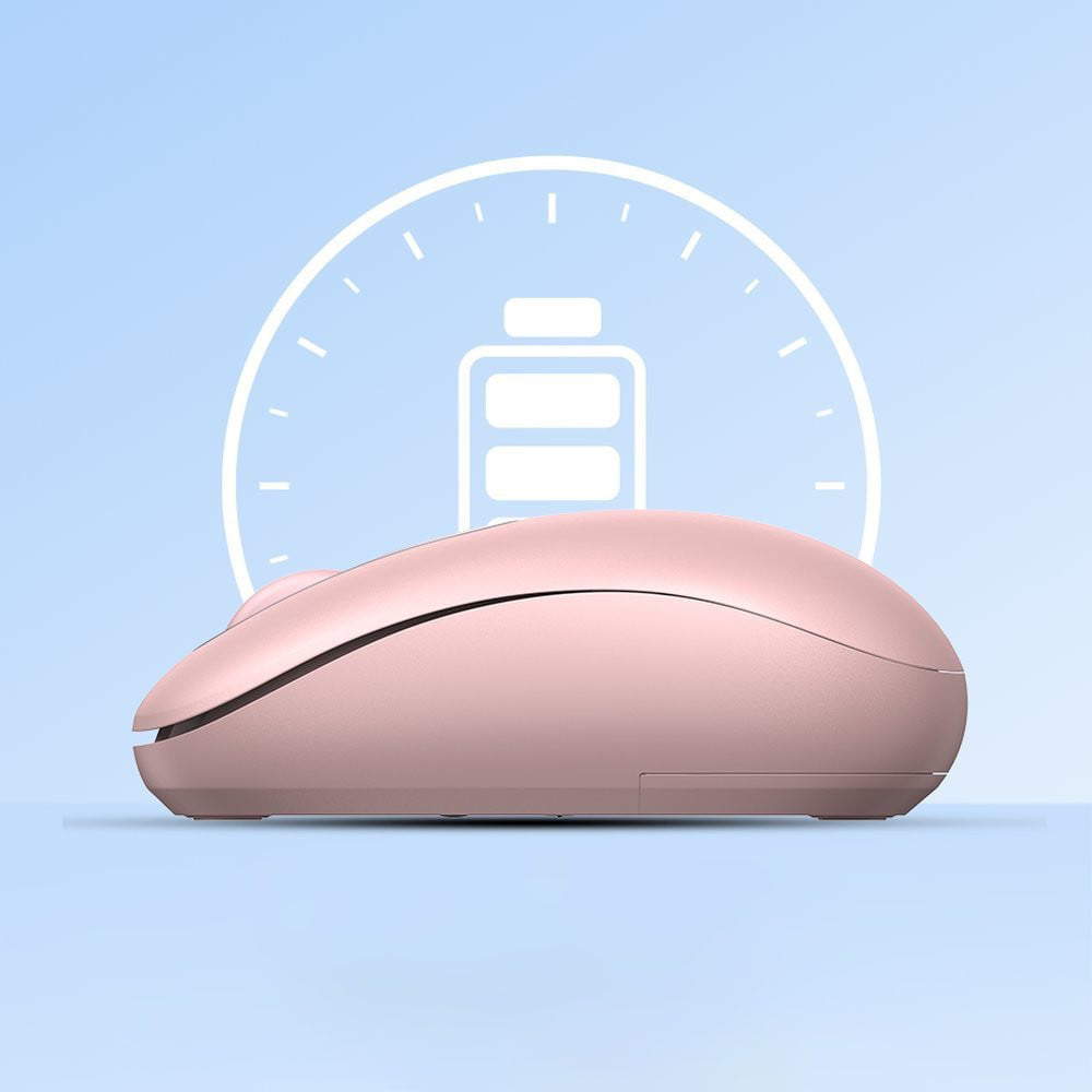 Souris sans fil UGREEN MU105, 2400DPI, Rose