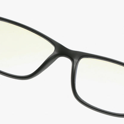 Occhiali da Computer Uomo Techsuit F2388, Anti-Luce Blu, Neri Verdi