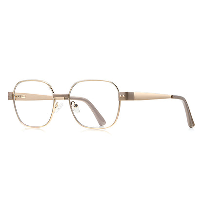 Lunettes d'ordinateur femme Techsuit 3172, anti-lumière bleue, dorées