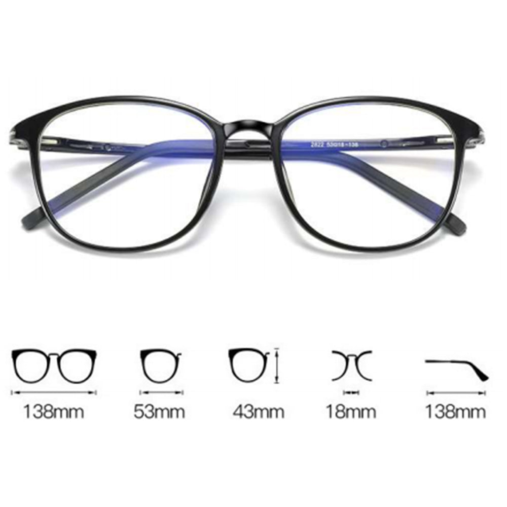 Occhiali da Computer Donna Techsuit F2822, Anti-Luce Blu, Viola